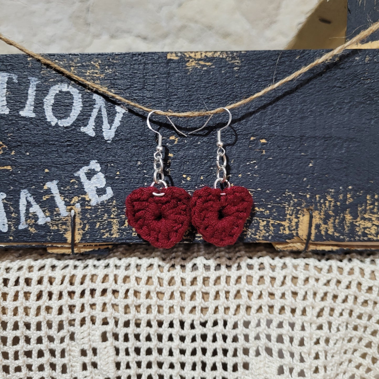Boucles d'oreilles "coeur"