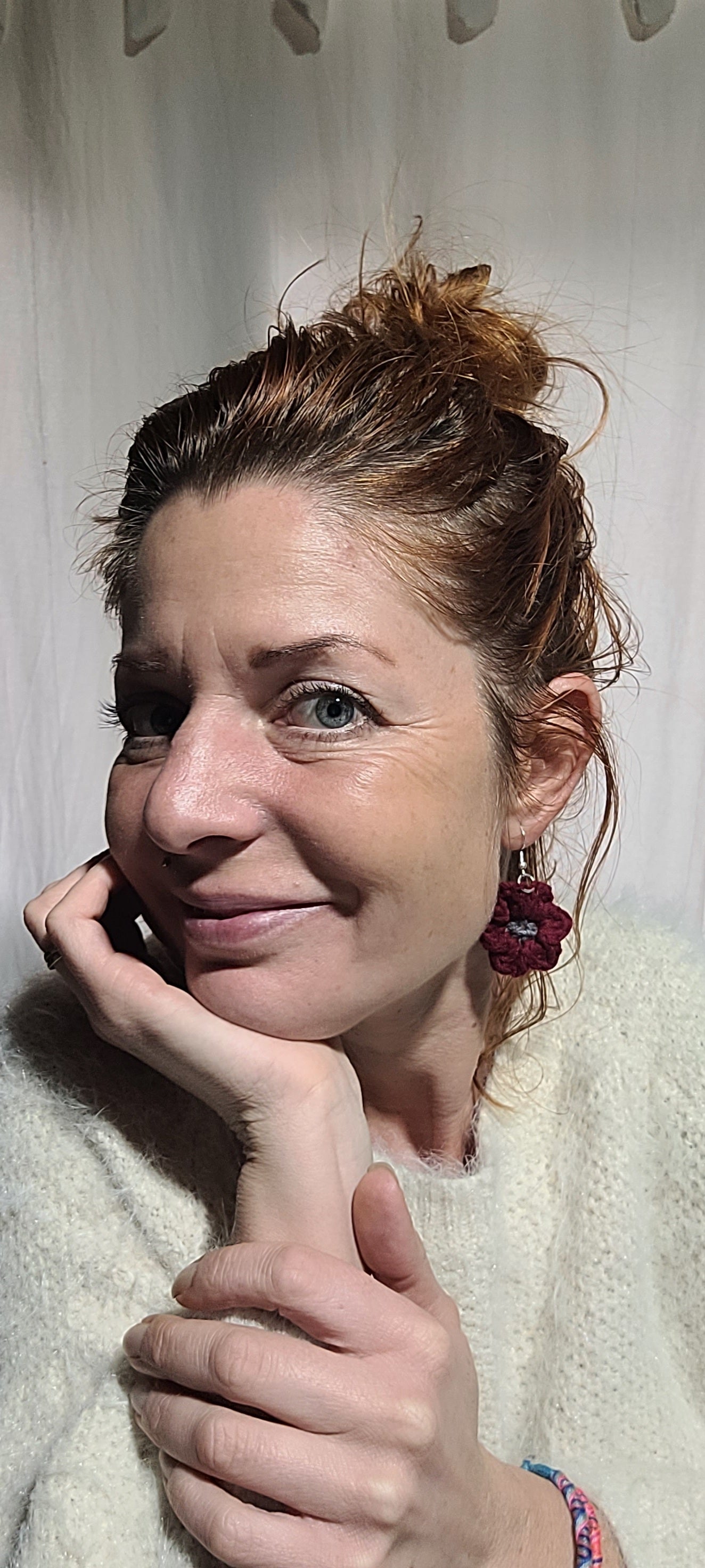 Boucles d'oreilles "fleur"