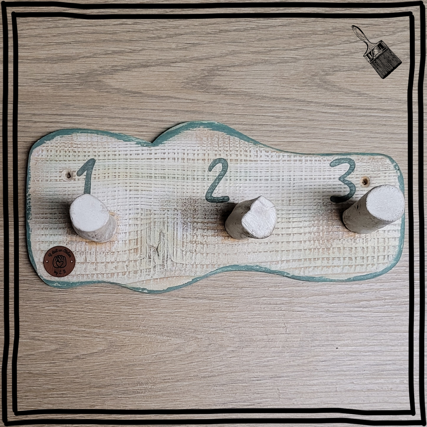 Porte manteau 1, 2, 3