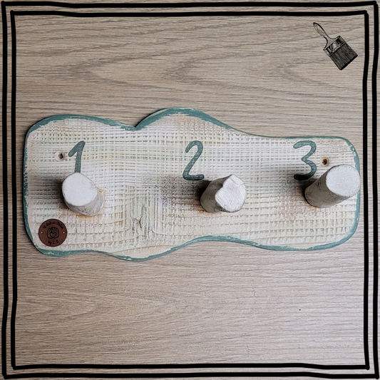 Porte manteau 1, 2, 3