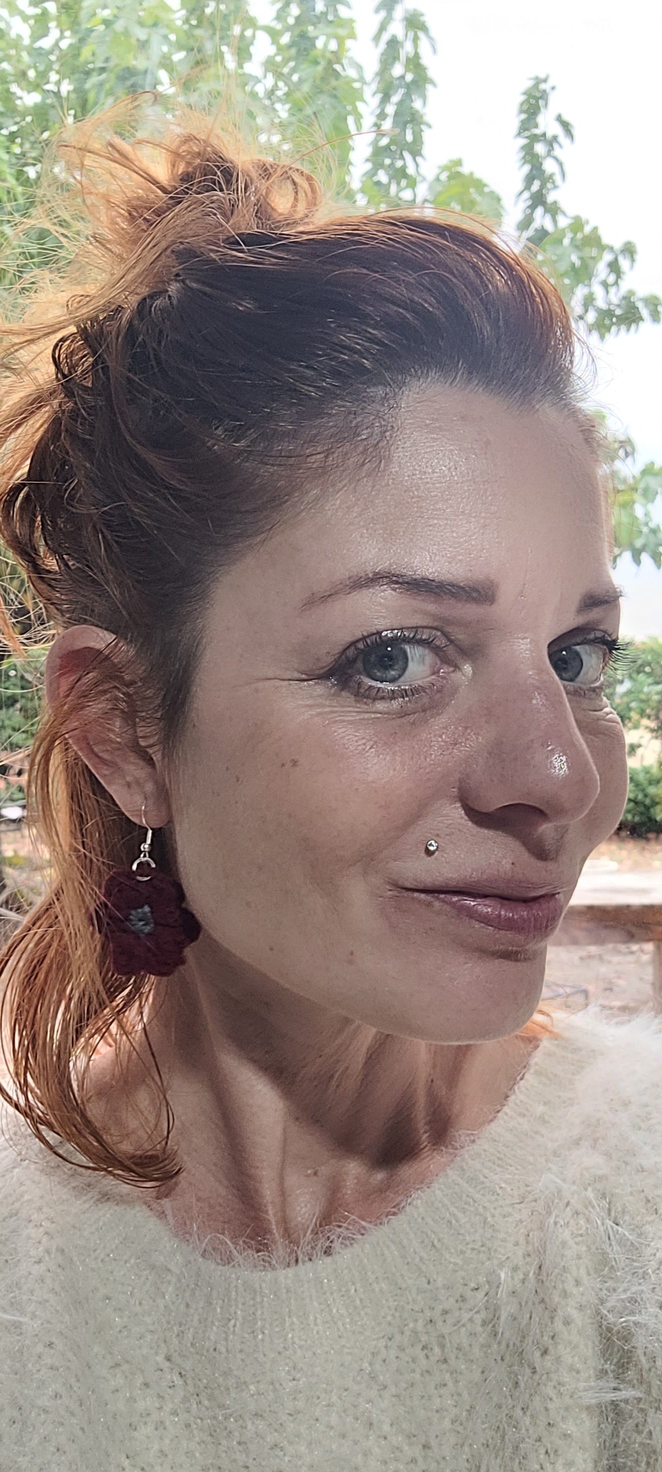 Boucles d'oreilles "fleur"