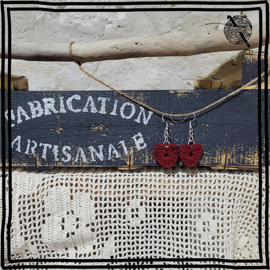 Boucles d'oreilles "coeur"