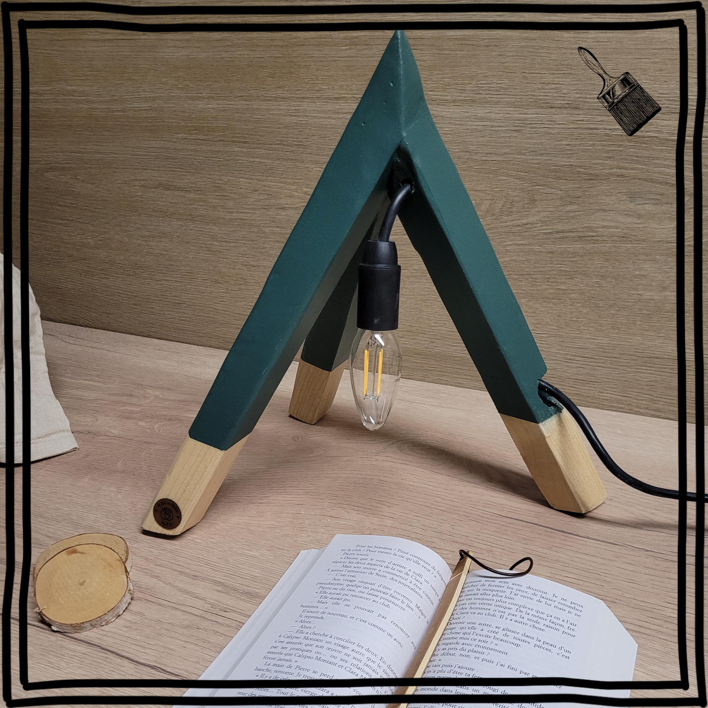 Lampe de chevet/bureau Scandinave