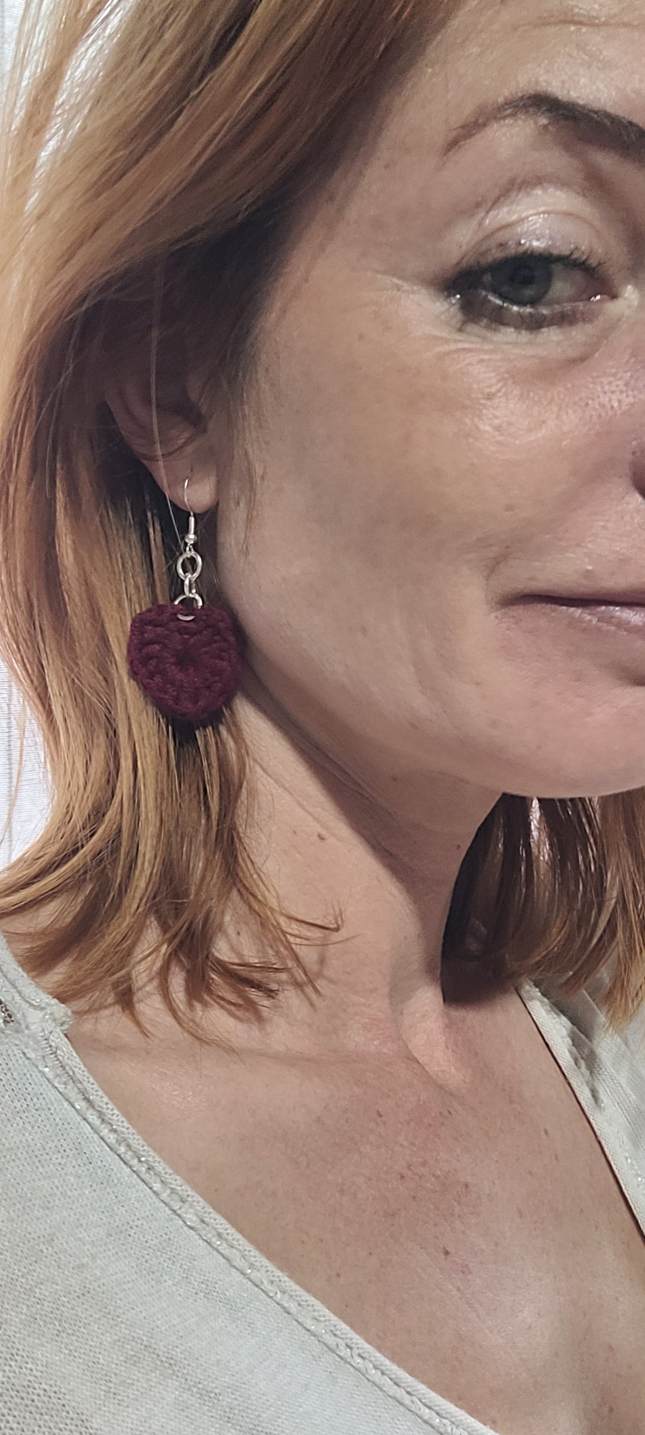 Boucles d'oreilles "coeur"