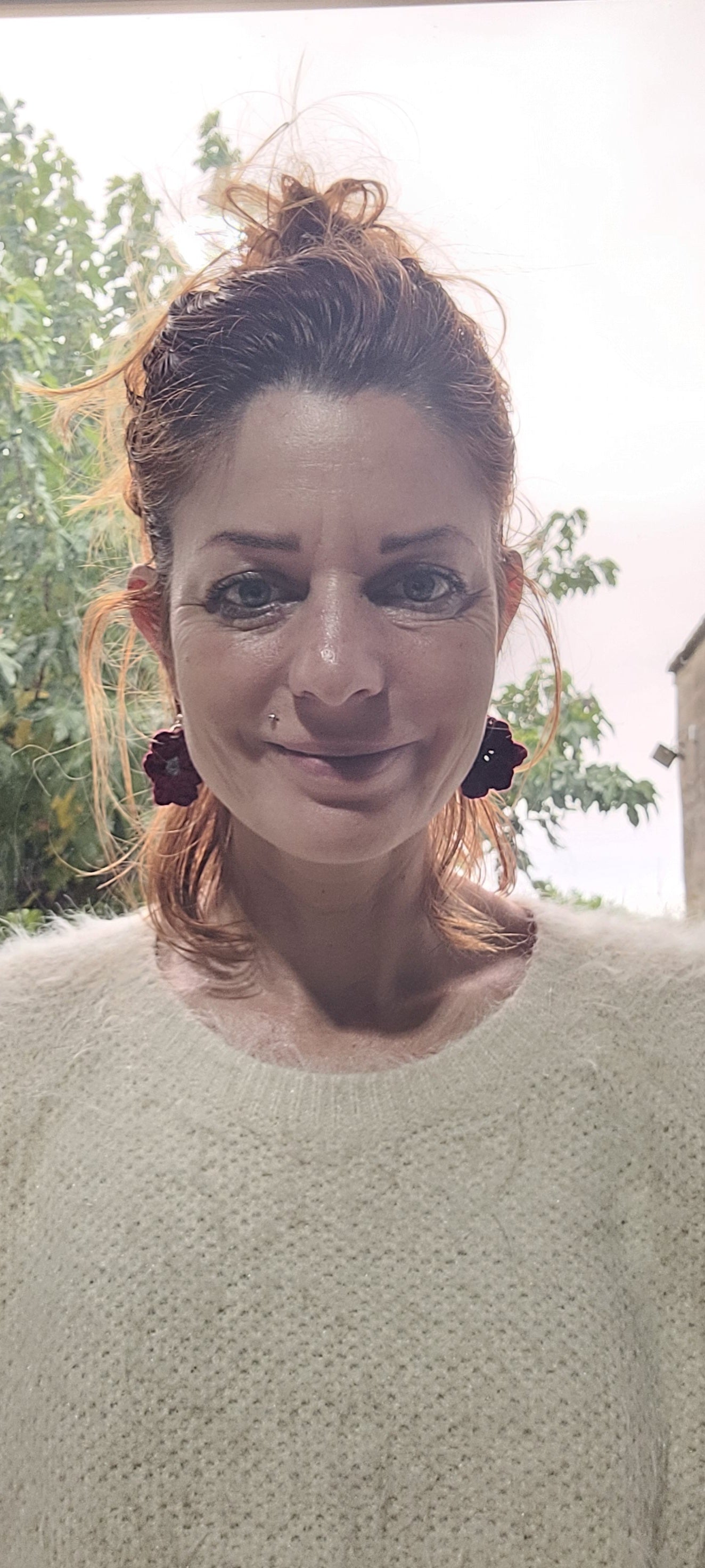 Boucles d'oreilles "fleur"